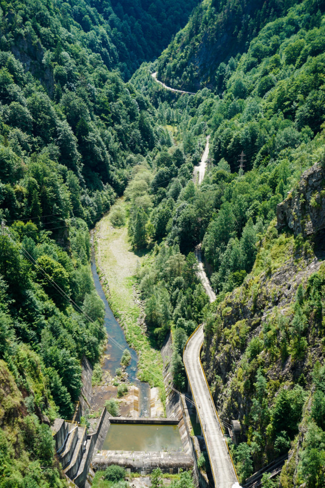 Vidraru Baraj Romania