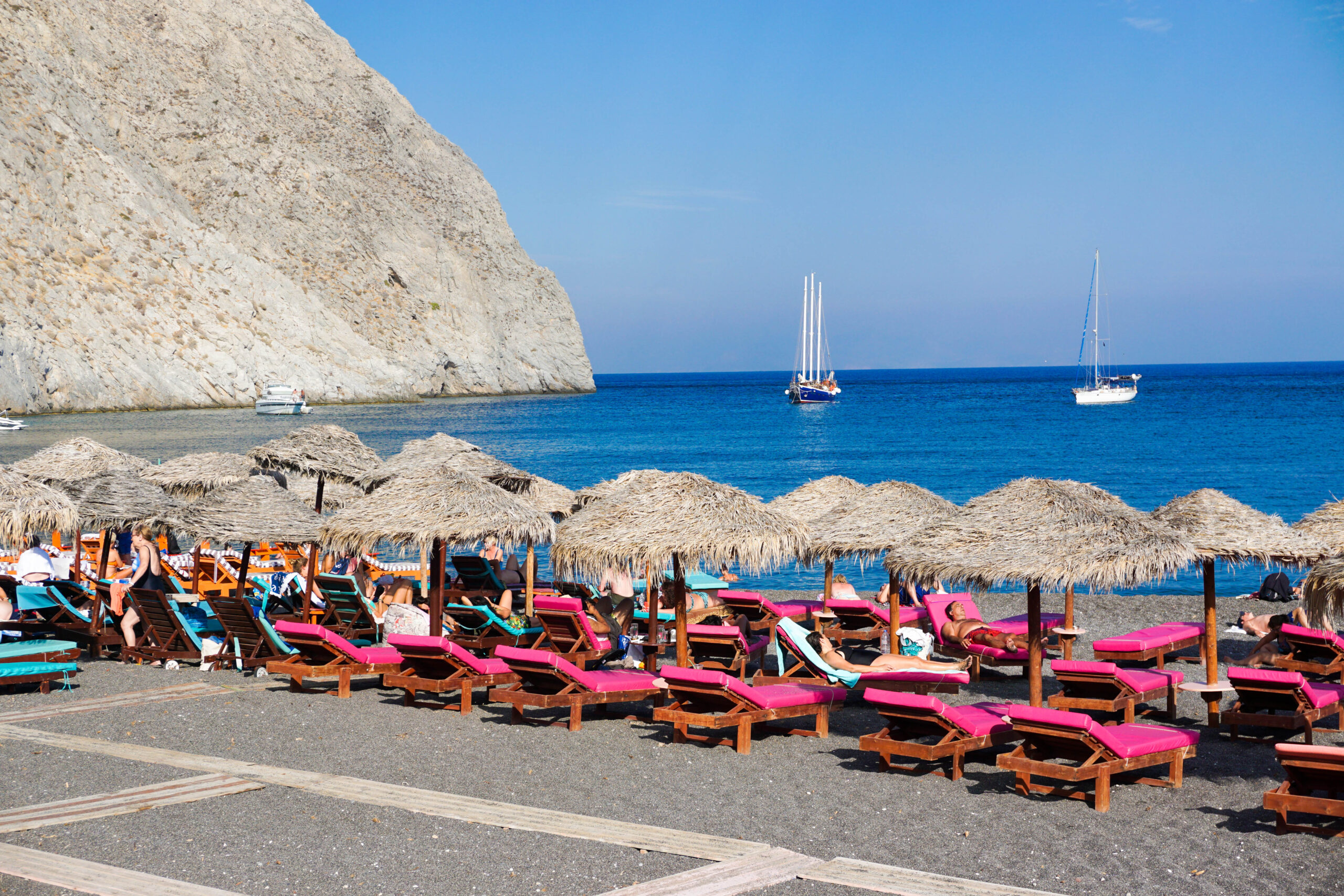 Perissa Santorini Plaja