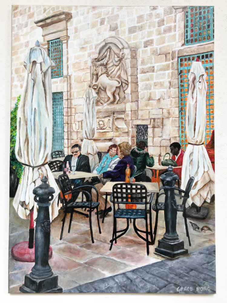 Pictura Valletta Expozitie