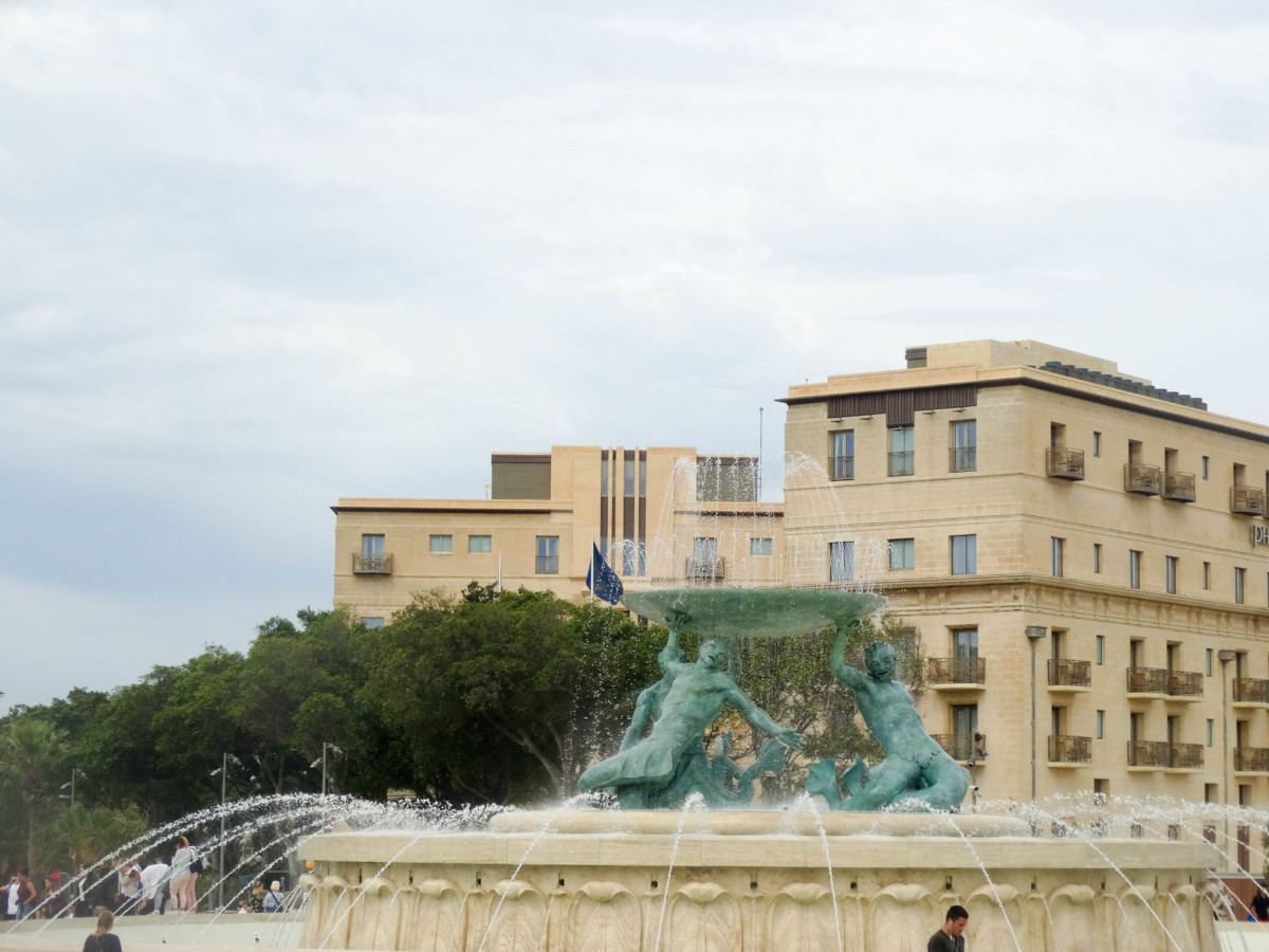 Valletta Malta Statuie